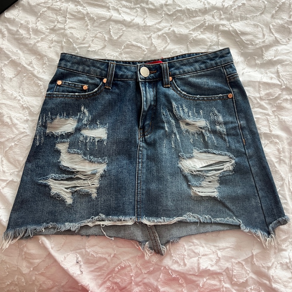 Jean skirt